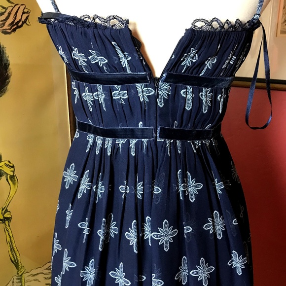 Silk BCBG Paris Printed Summer Dress - Picture 4 of 6